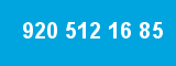 920 512 16 85